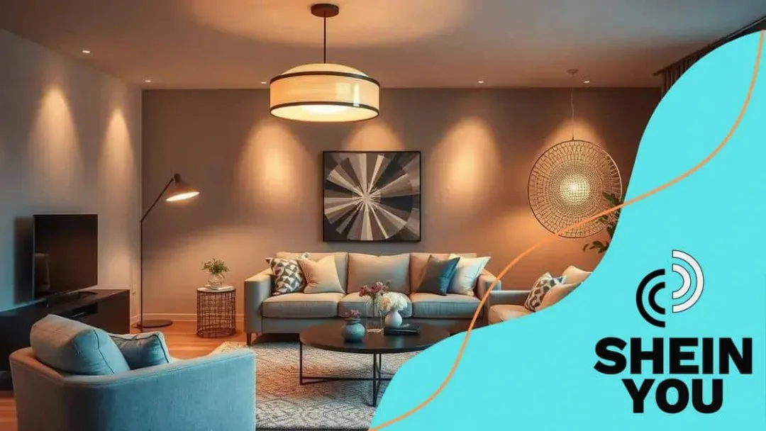 Modern Shein home lighting ideas to brighten your space