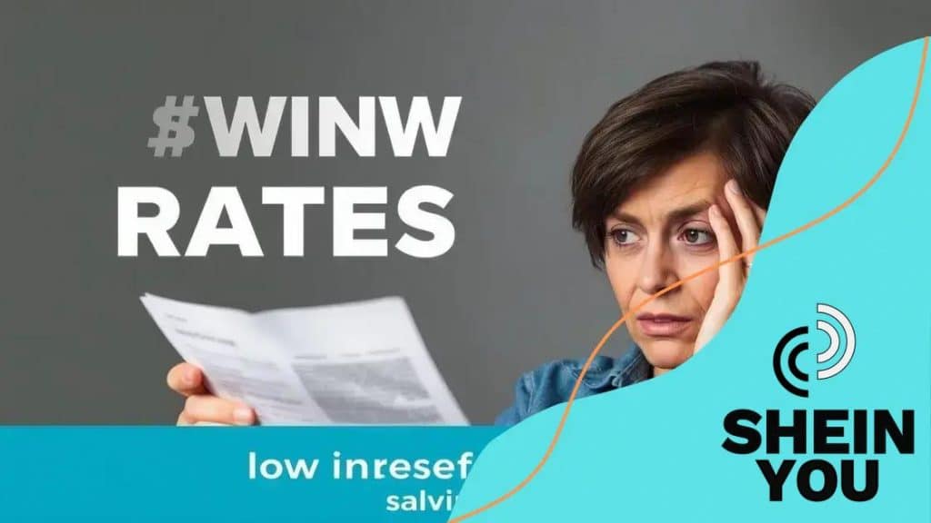 Impact of low interest rates on savings accounts