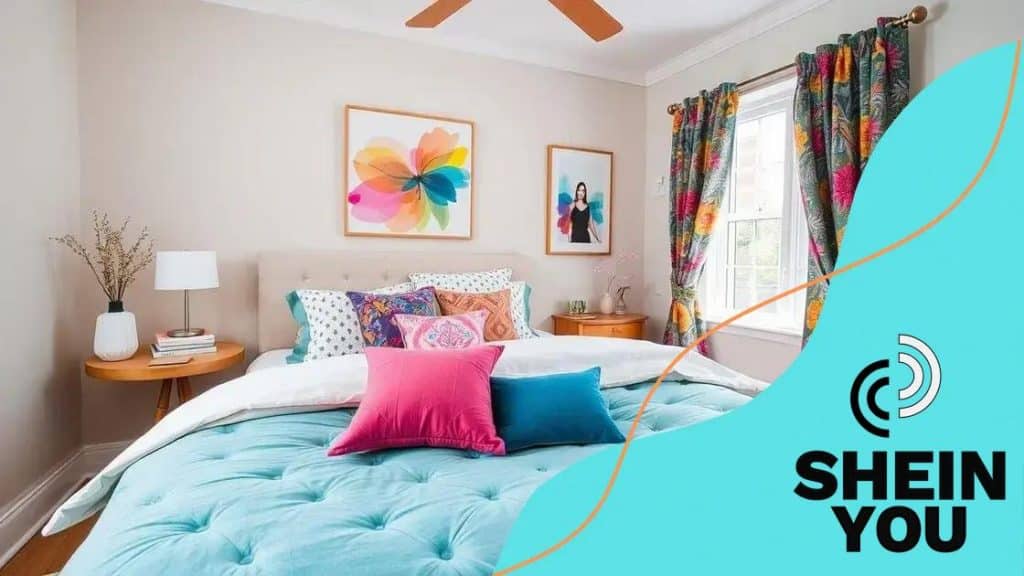 How to decorate your bedroom with Shein products
