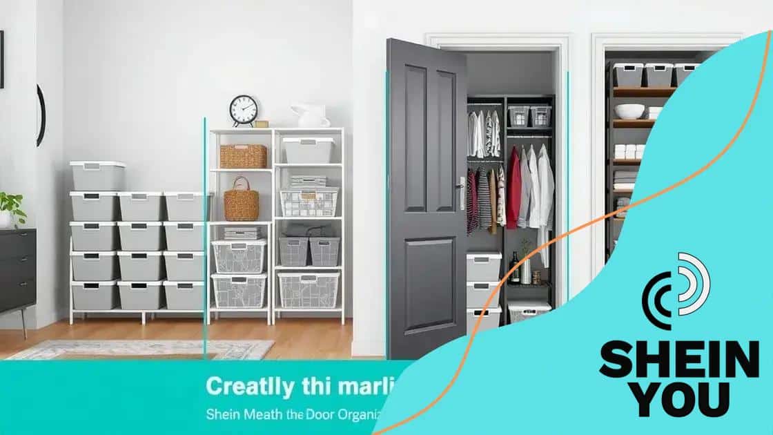 How to maximize space with Shein solutions