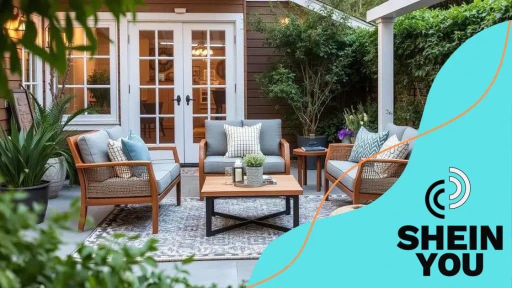Shein’s affordable outdoor furniture for patios
