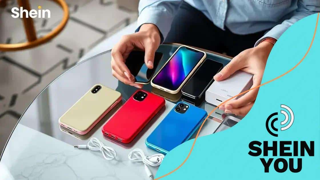 How to choose the right smartphone accessories from Shein