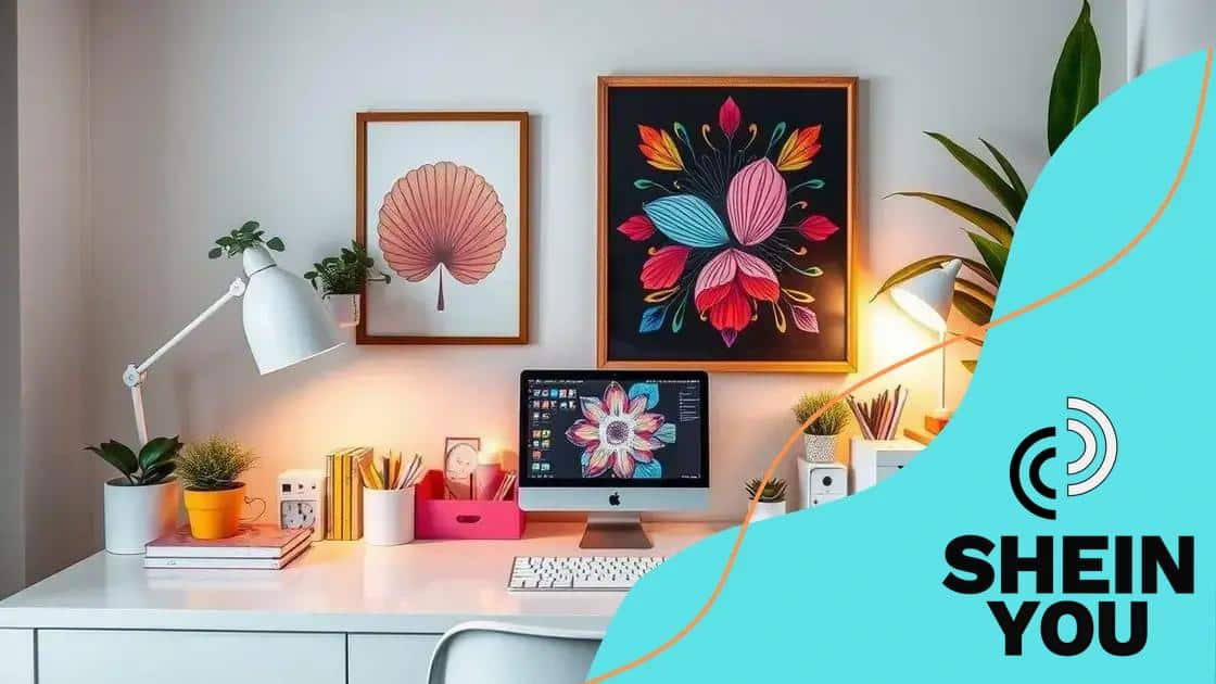 How to style your workspace with Shein items
