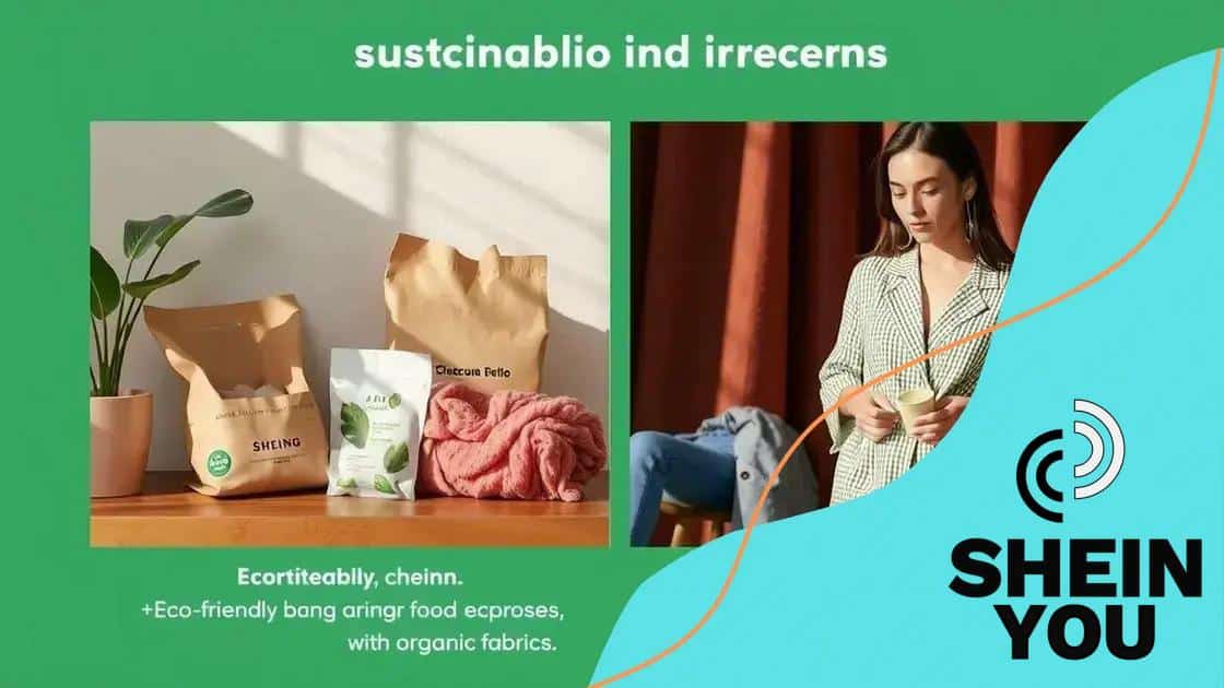 How Shein incorporates sustainability