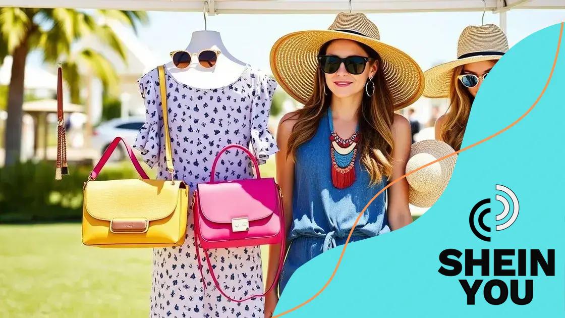 Accessorizing with Shein’s summer favorites