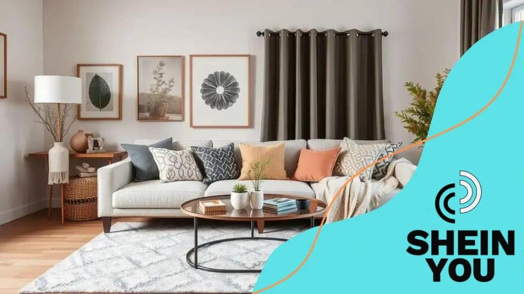 Shein’s trending home textiles for cozy living rooms