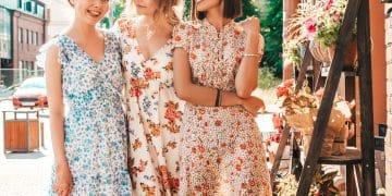 girls wearing Lace summer dresses