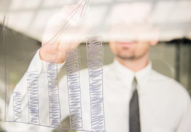A close-up of a measuring tape wrapped around a person's waist, with the focus on the numerical readings of the tape. The background is blurred, emphasizing the act of measuring.