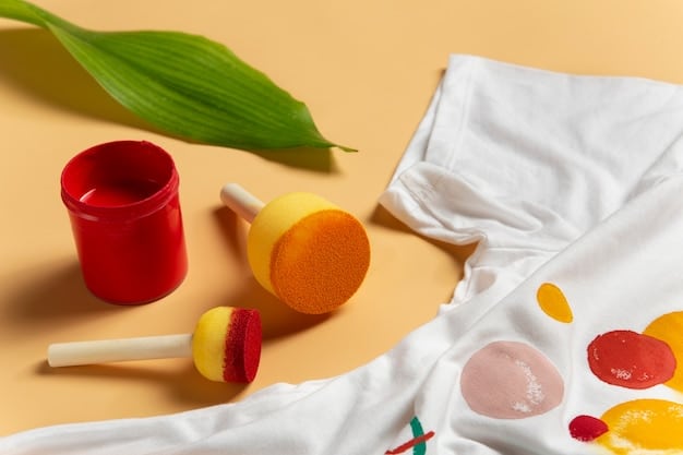 A detailed shot of various delicate fabric care products, including pH-neutral detergent, a soft-bristled brush, and a mesh laundry bag, arranged on a wooden surface. The lighting is soft and highlights the textures of the products.