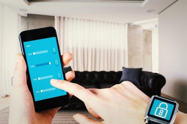 A close-up of a smartphone screen displaying a two-factor authentication prompt from a smart home security app.