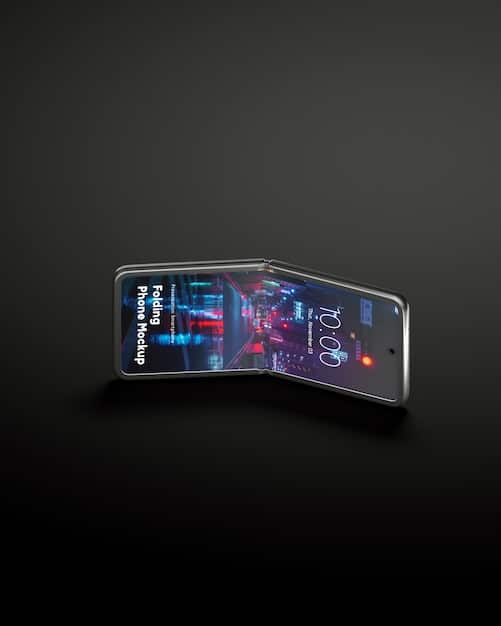 A detailed close-up shot of the hinge mechanism of a foldable phone, possibly a Huawei Mate X3. The image highlights the intricate engineering and seamless design of the hinge, emphasizing its durability and smooth folding action.