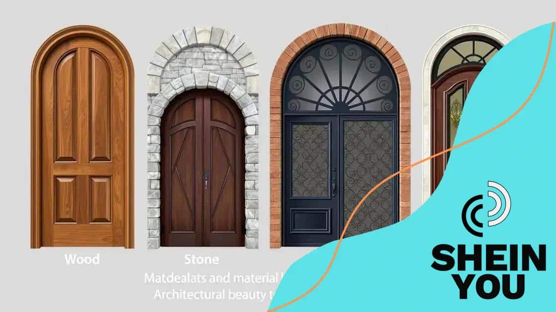 Arched doorways 2025
