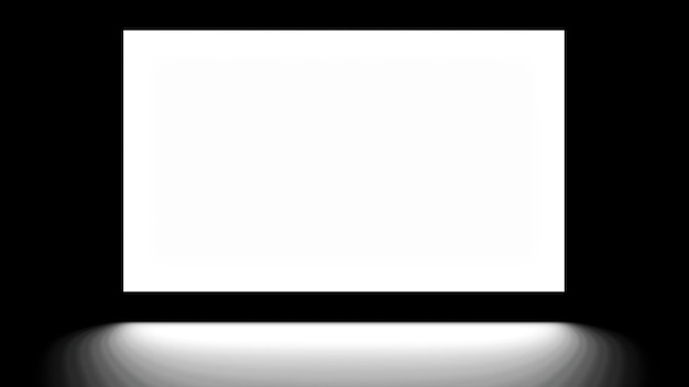 A perfectly square and bright projector image on a white screen, displaying a complex, vibrant color test pattern with a technician's hand subtly adjusting a setting on a remote control, emphasizing precision and ultimate quality.