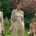 Models wearing Spring 2026 fashion trends: deconstructed blazer, wide-leg trousers, and sheer layered top
