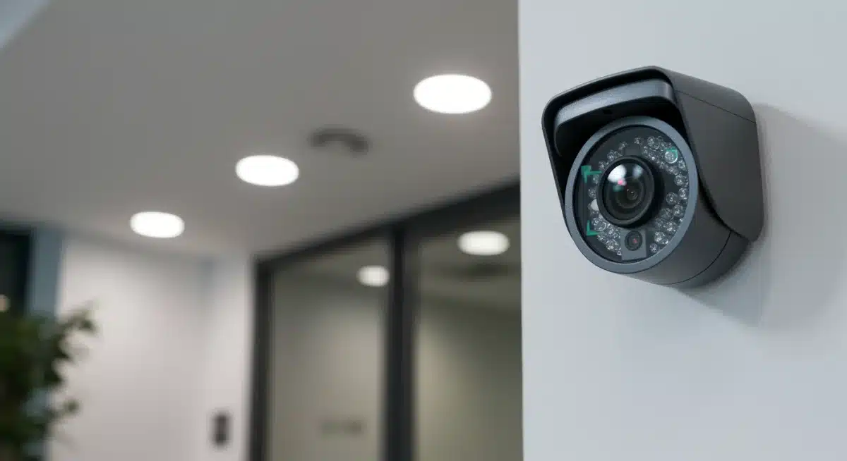 AI-powered facial recognition security camera for home protection